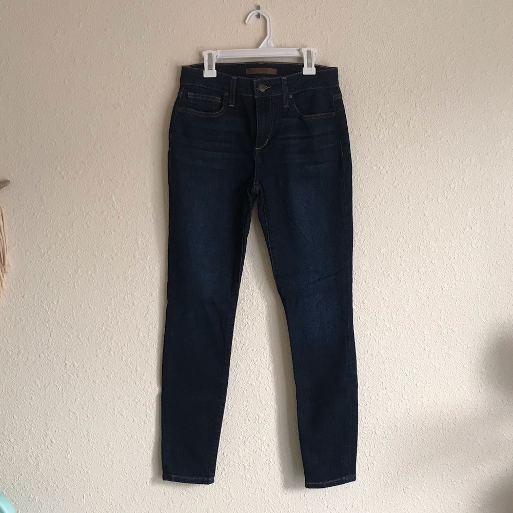 Joe’s Jeans dark blue skinny jeans